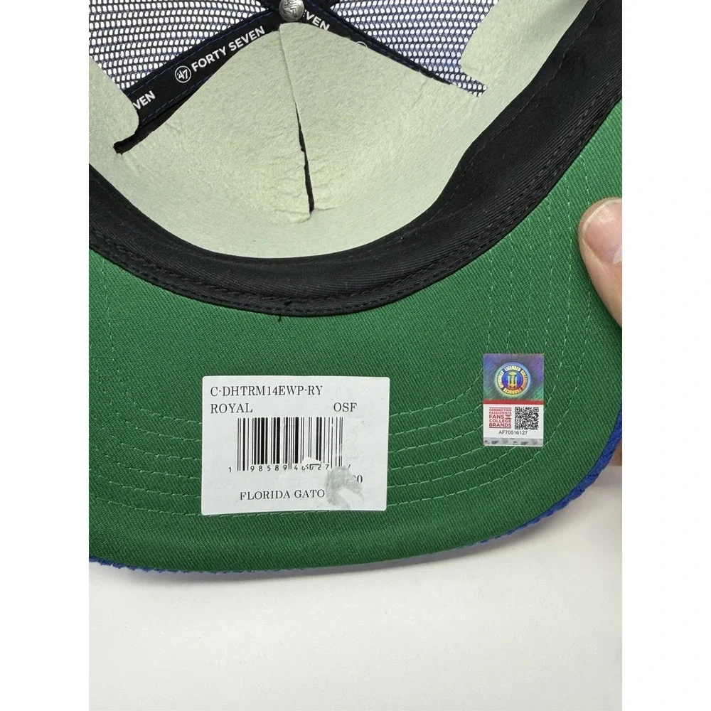 '47 Brand Florida Gators Gridiron Double Header Hitch‎ Adjustable Hat Corduroy